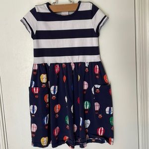 Hanna Anderson 120(6-7) balloon dress, excellent condition